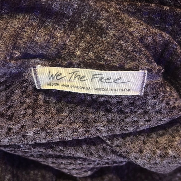 We The Free Maroon Top - Picture 2 of 4